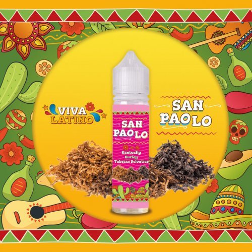 San Paolo Viva Latino Aroma Orgánico 20ml Nitid & Officine Svapo