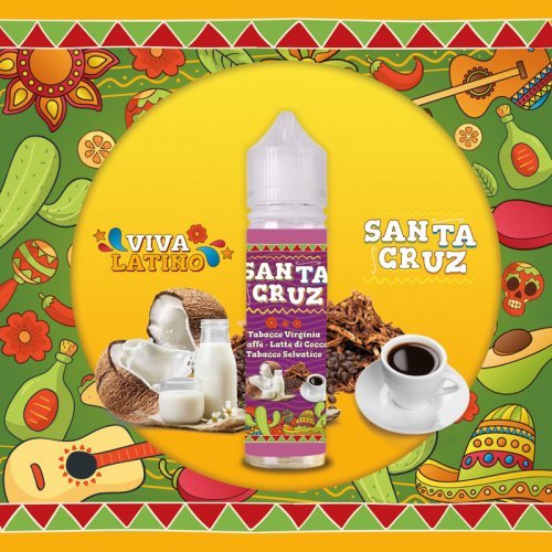 Santa Cruz Viva Latino Aroma Orgánico 20ml Nitid & Officine Svapo