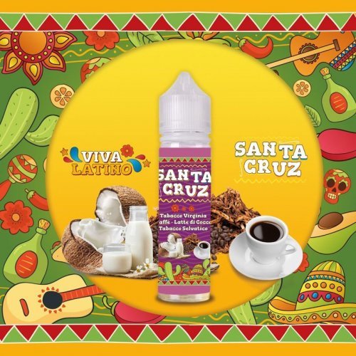 Santa Cruz Viva Latino Aroma Orgánico 20ml Nitid & Officine Svapo