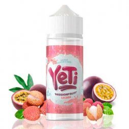 Yeti Ice Cold Passion Fruit Lychee Eliquid 100ml 120ml