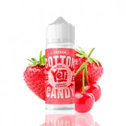 Yeti Cotton Candy Frozen Cherry Strawbs Eliquid 100ml