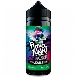 Cool Kiwi & Plum 100ml - Flava Junki