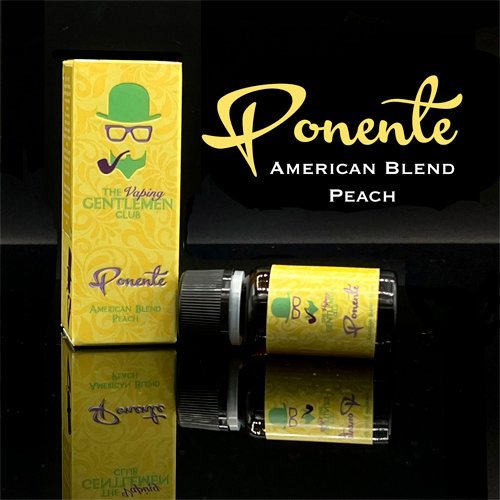 Ponente american blend y melocotón- The Vaping Gentlemen Club TVGC 11ml