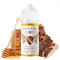 Aroma Don Juan Tabaco Honey Bombo Eliquids & King's Crest 30ml