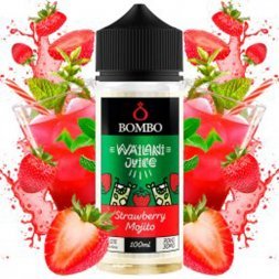 Strawberry Mojito 100ml - Wailani Juice by Bombo