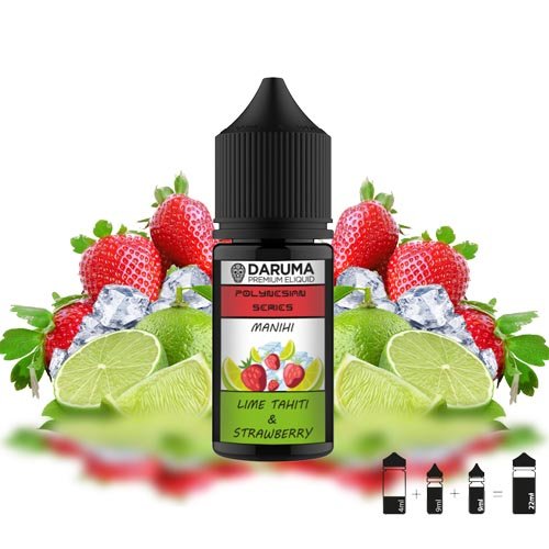 Lime Tahití & Strawberry de Polynesian 22 ml Sales de nicotina Daruma