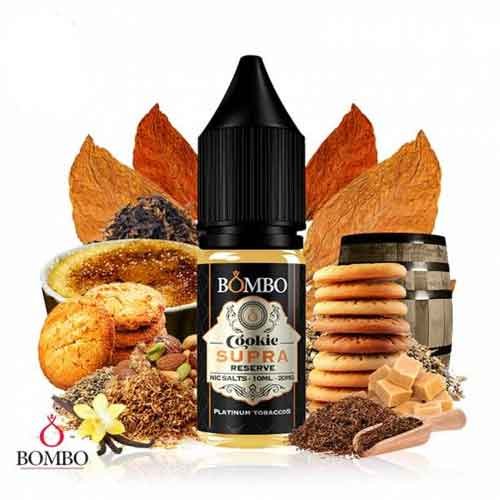 Cookie Supra Reserve 10ml - Platinum Tobaccos Nic Salts by Bombo