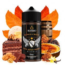 Don Juan Supra Reserve 100ml 0 mg - Kings Crest & Bombo