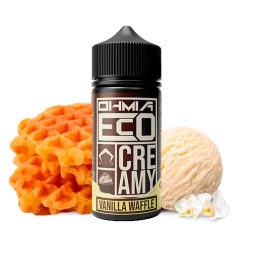 Vanilla Waffle 100ml - Ohmia Eco Creamy Liquids