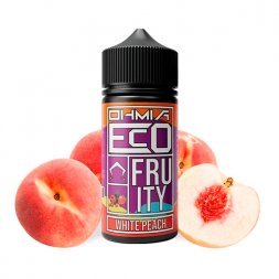White Peach 100ml - Ohmia Eco Fruity Liquids
