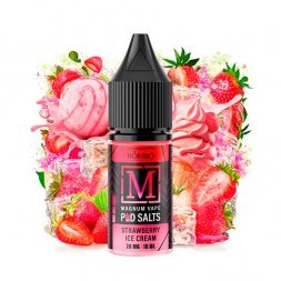 Strawberry Cream Ice 10ml - Magnum Vape Pod Salts