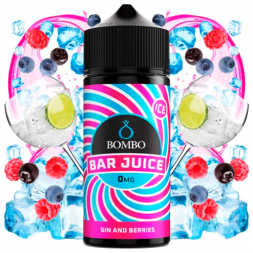 Gin & Berries Ice 100ml - Bar Juice by Bombo