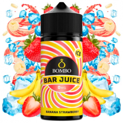 Banana Strawberry Ice 100ml - Bar Juice by Bombo