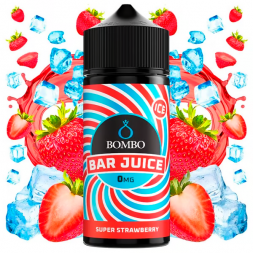 Super Strawberry Ice 100ml - Bar Juice by Bombo