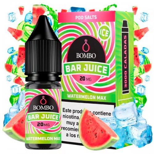 Watermelon Max Ice 10ml - Bar Juice by Bombo