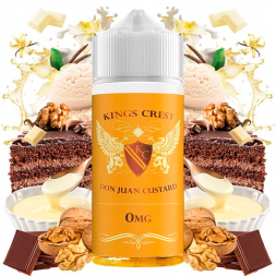 Don Juan Custard  100ml 0 mg - Kings Crest