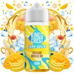 Banana Mango Ice - Kings Crest Bar Juice 100ml