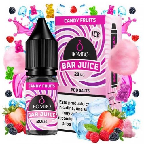Candy fruits Ice 10ml - Bar Juice by Bombo