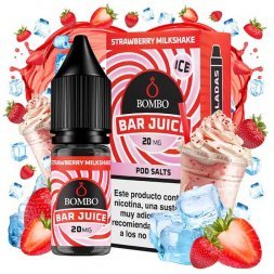 Strawberry Milkshake Ice 10ml - Bar Juice by Bombo