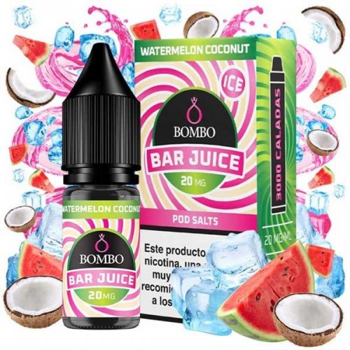 Watermelon coconut Ice 10ml - Bar Juice by Bombo