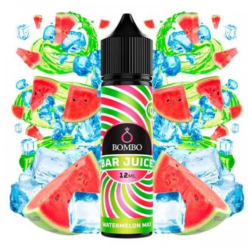 Aroma Watermelon Max Ice Bar Juice By Bombo 12 Ml Longfill