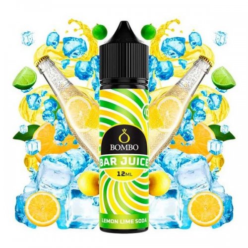 Aroma Lemon Lime Soda Ice Bar Juice By Bombo 12 Ml Longfill