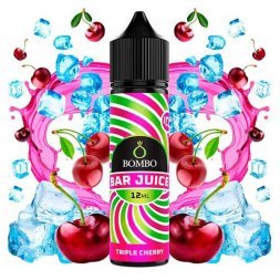 Aroma Triple Cherry Ice Bar Juice By Bombo 12 Ml Longfill
