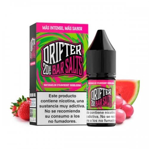 Watermelon Strawberry Bubblegum 10ml Drifter Bar Salts