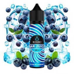 Aroma Ultrablueberry Ice 12ml - Bar Juice by Bombo