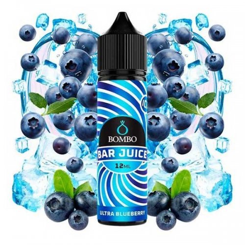 Aroma Ultrablueberry Ice 12ml - Bar Juice by Bombo