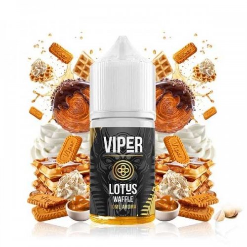 Aroma Mini Longfill Lotus Waffle 10ml/30ml - Viper Eliquids