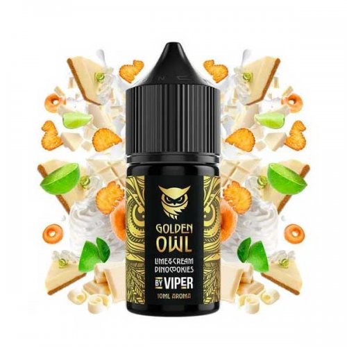 Aroma Mini Longfill Lime Cream Dinocookies 10ml/30ml - Golden Owl