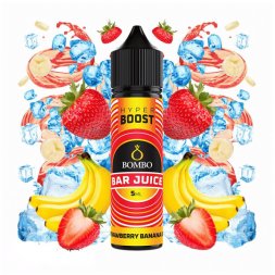 Aroma Strawberry Banana Ice Hyper Boost 5ml - Bar Juice by Bombo