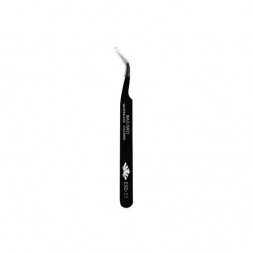 Pinzas de precisión de punta curva