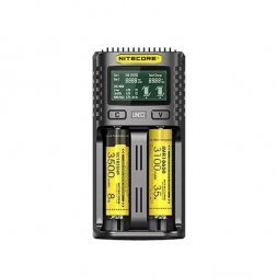 Nitecore UMS  Cargador 2 Baterías