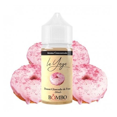 Aroma Donut Glaseado de Fresa de La Yaya Bombo Eliquids 30ml