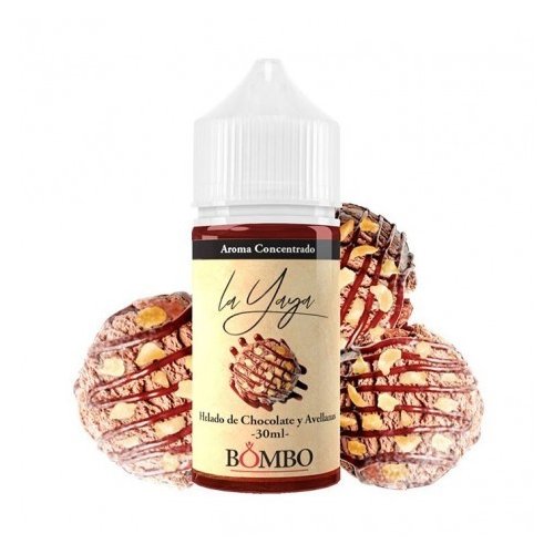 Aroma Helado de chocolate y avellanas de La Yaya Bombo Eliquids 30ml