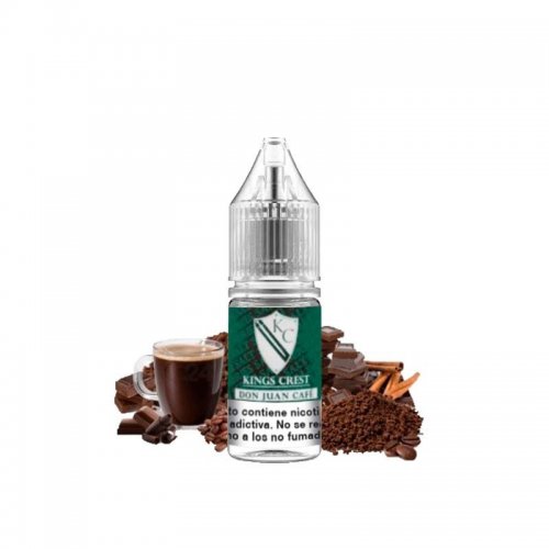 Don Juan Cafe King's Crest Sales de Nicotina 10ml