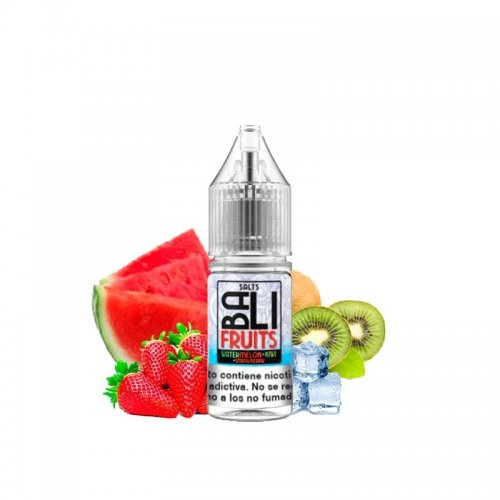 Bali Fruits Watermelon + Kiwi + Strawberry ICE King's Crest Sales de Nicotina 10ml