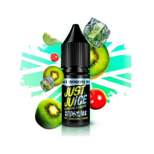 Kiwi Cranberry on Ice -  Just Juice Sales De Nicotina 10ml 11mg