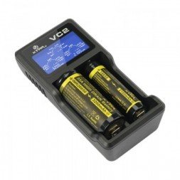 Xtar VC2 USB Cargador 2 bahías