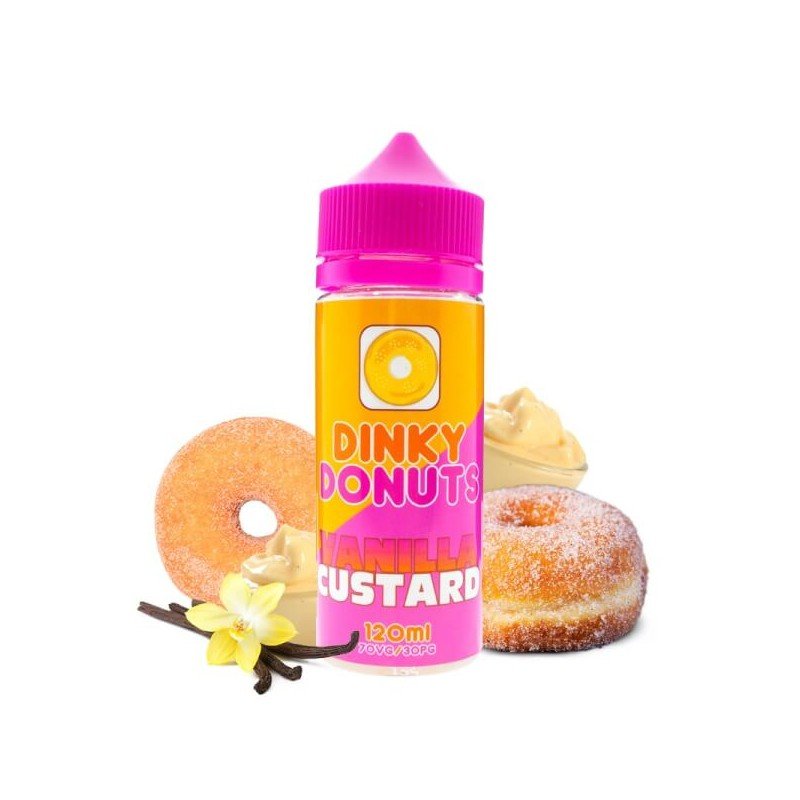 Vanilla Custard Dinky Donuts 100ml (shortfill)