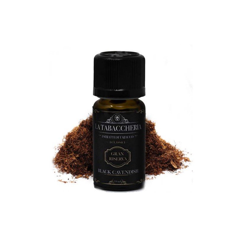 Black Cavendish Gran Riserva Four Oak Aroma Orgánico La Tabaccheria 10ml