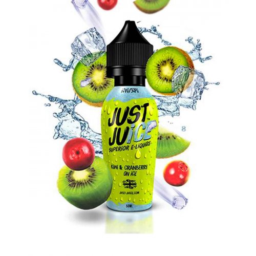 Kiwi & Cranberry  - Just Juice 50ml 0mg  50ml 60ml