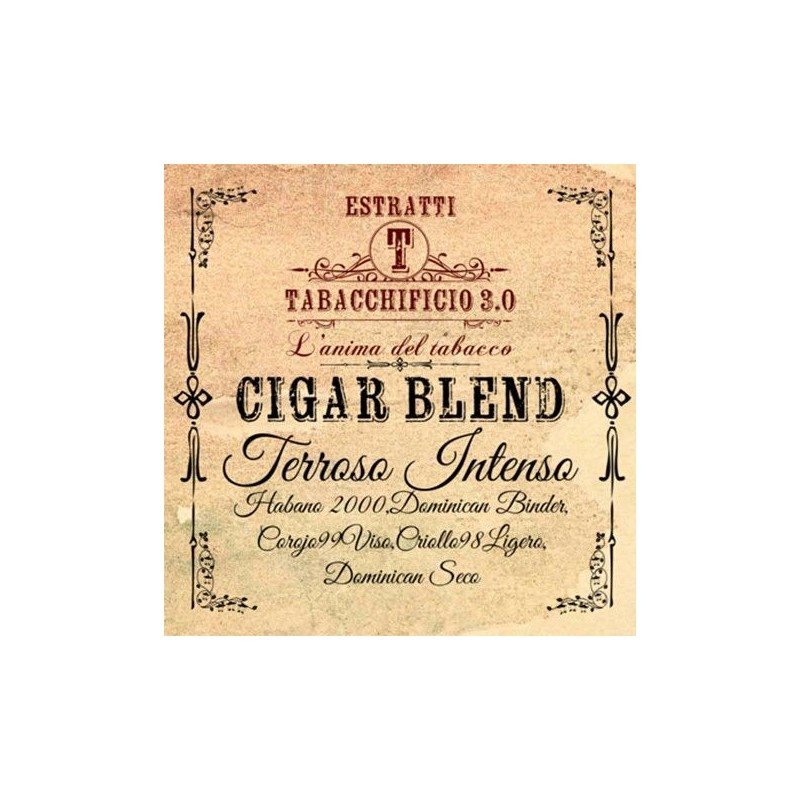 Terroso Intenso Cigar Blend Tabacchificio - Aroma Orgánico 20ml
