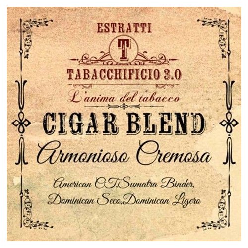 Armoniosa Cremosa Cigar Blend Tabacchificio - Aroma Orgánico 20ml