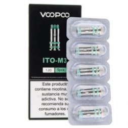 Resistencia Doric 20  ITO-M2 y M3  (5pcs) - Voopoo