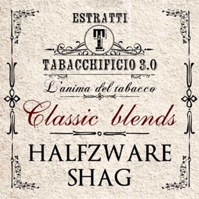 Halfzware Shag Tabacchificio Aroma Orgánico 20ml