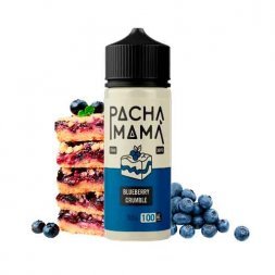 Blueberry Crumble 0mg 100ml Pachamama Desserts