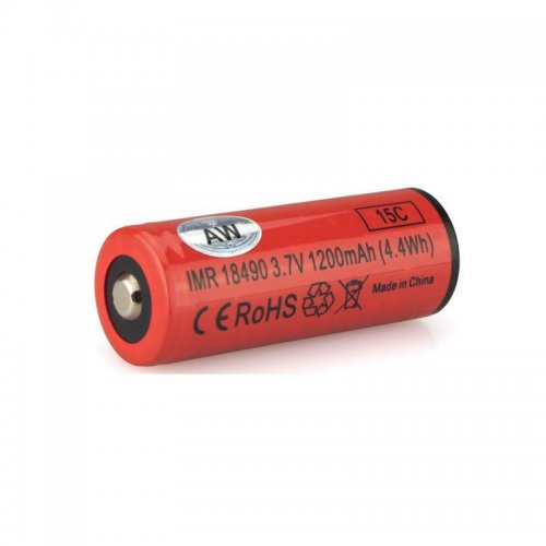 Aw Imr 18490 Batteria 3.7V 1100 mAh